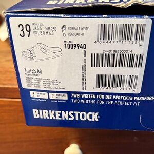 Birkenstock Zürich BS Sandals in Black